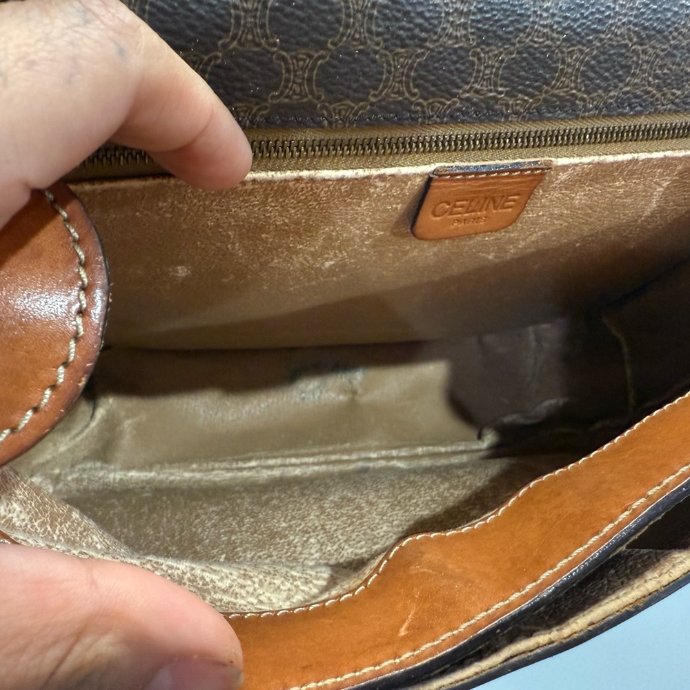 Celine Leather Crossbody Bag - Picture 5 of 12